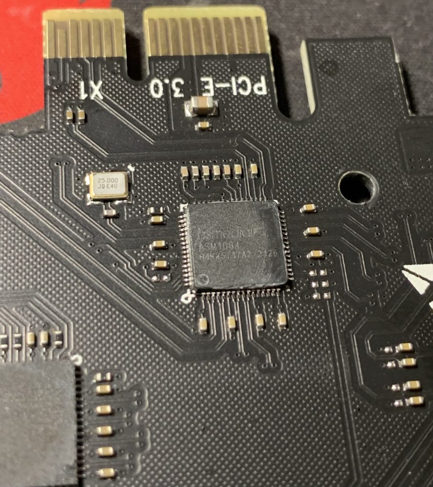 Хост-контролер SATA (AHCI) ASmedia ASM1064